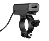 Trek X, Caricatore usb con doppia presa USB (USB A + USB C) resistente alla pioggia